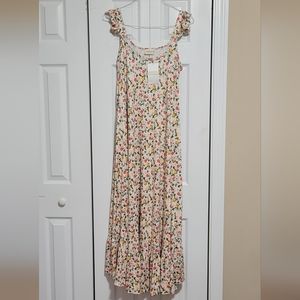 Cream Maxi dress